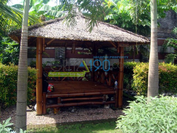 Gazebo milik Ki Purbo Asmoro, Solo (Tri Rahayu/JIBI/Solopos)