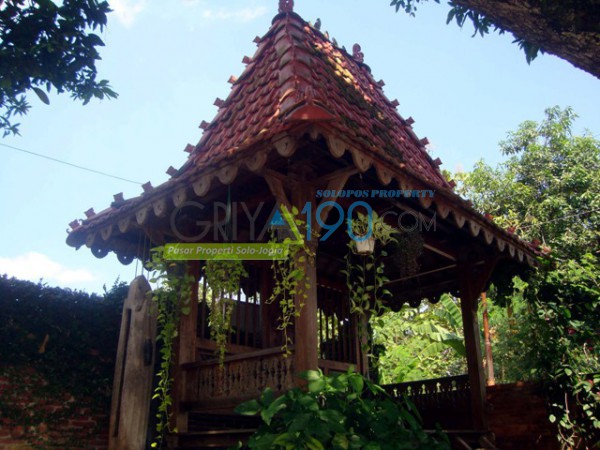 gazebo di Rumdin Wawali Solo (Tri Rahayu/JIBI/Solopos)